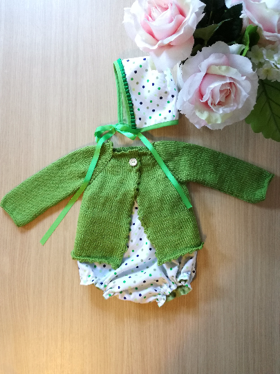 Conjunto Cari y Almería verde