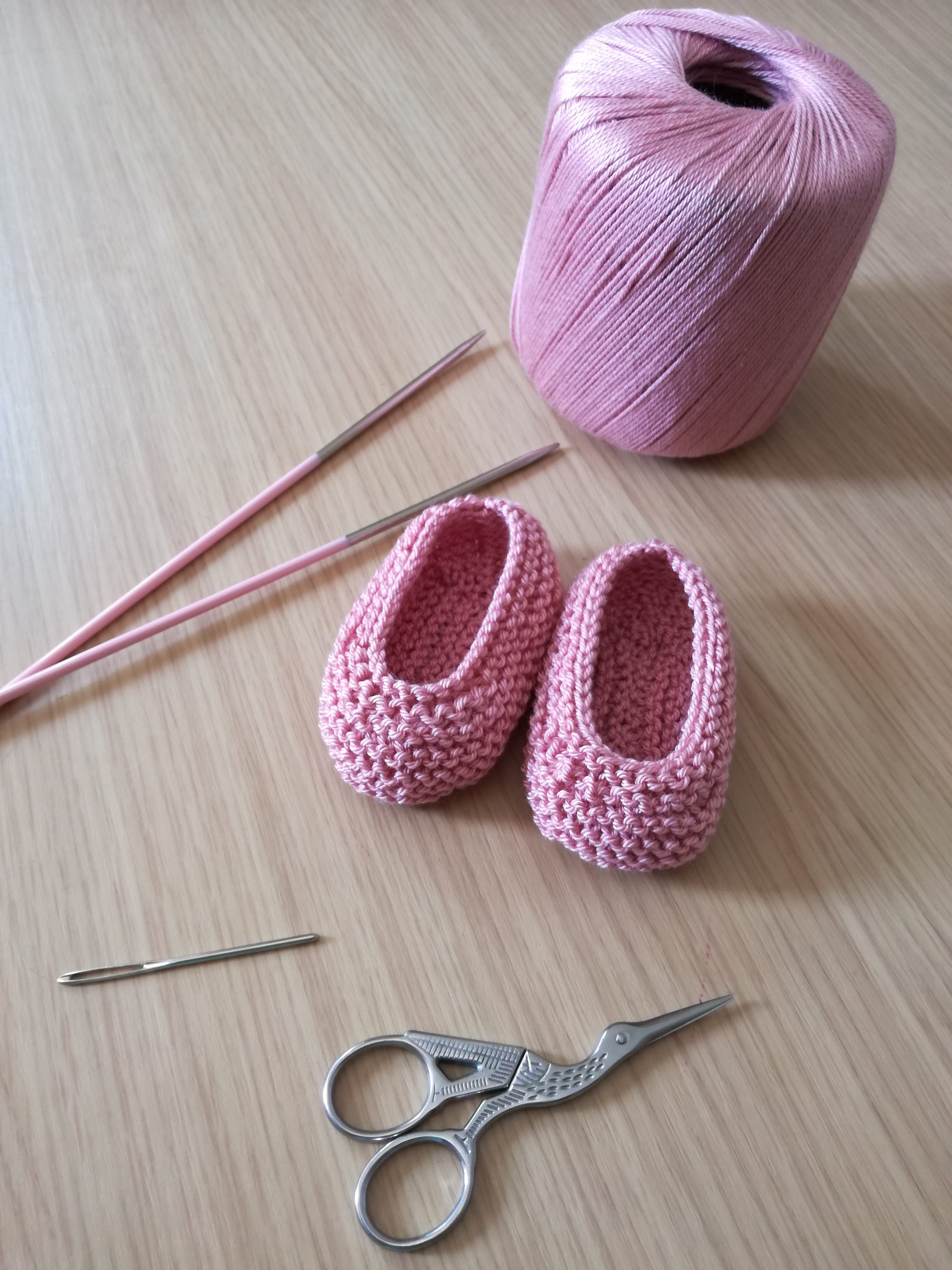 Bailarinas rosa empolvado