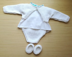 Conjunto Cari tejido a mano